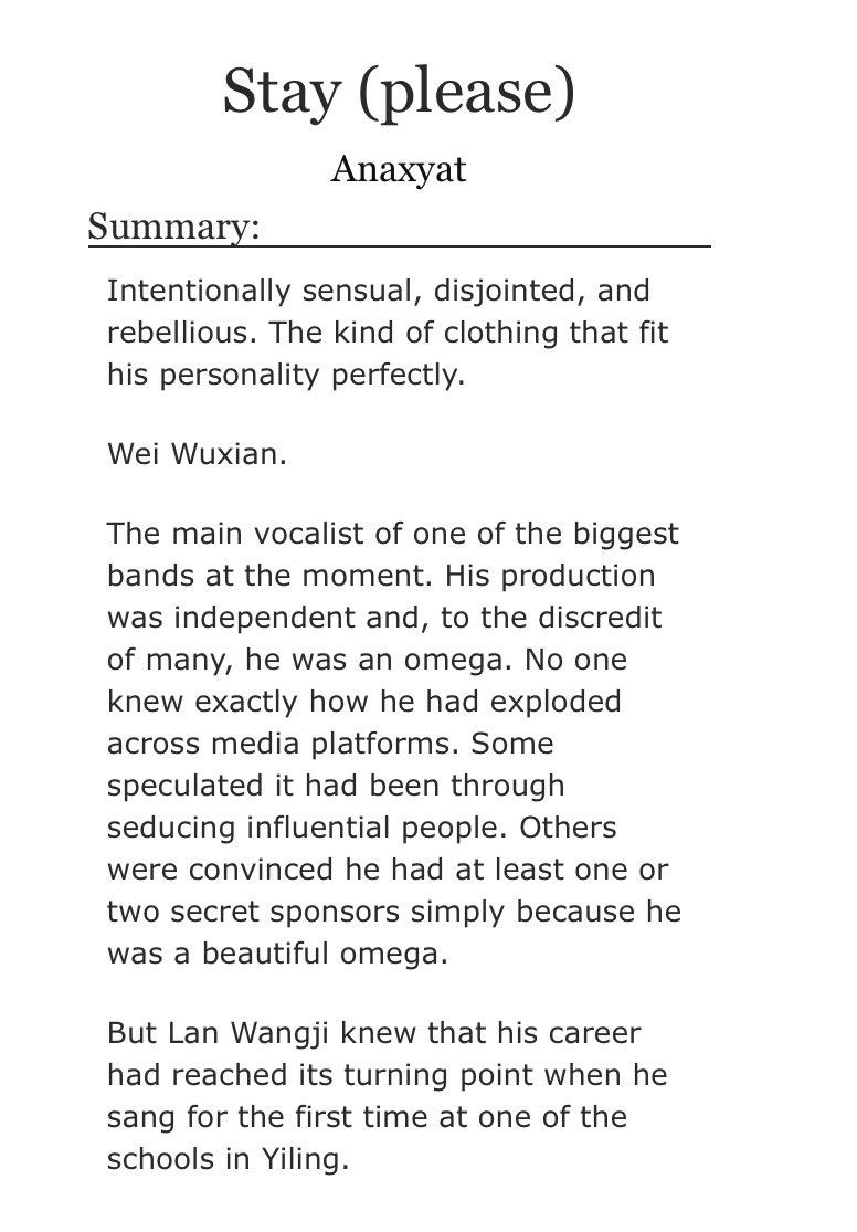 Ana | writing svgar bby!wwx and ddy!lwj thread! tweet media