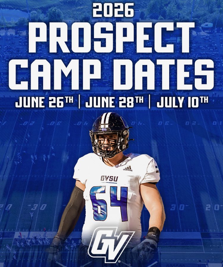 GVSU FB Recruiting tweet media