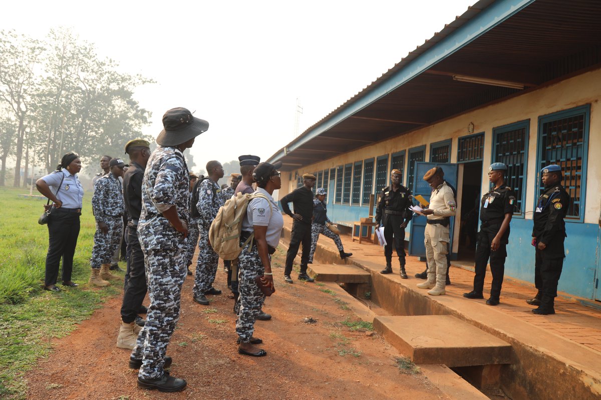 UNPOL MINUSCA tweet media