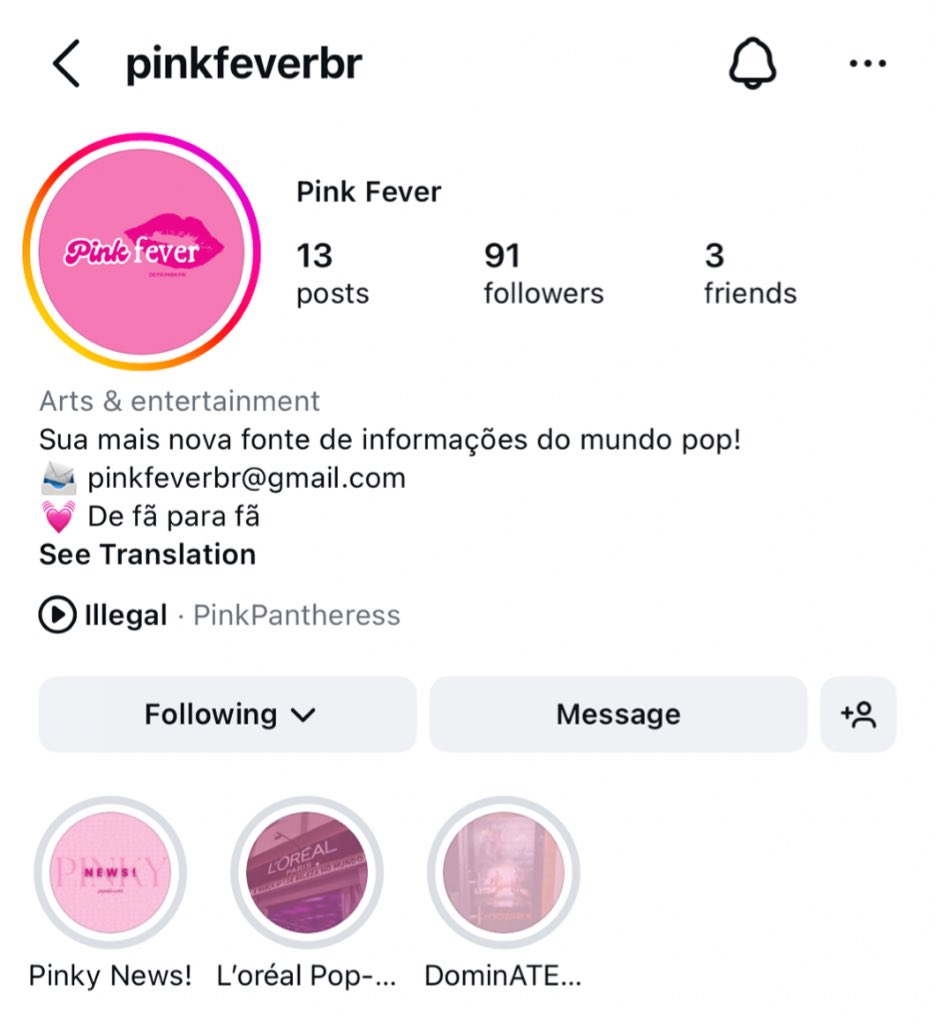 Pink Fever tweet media