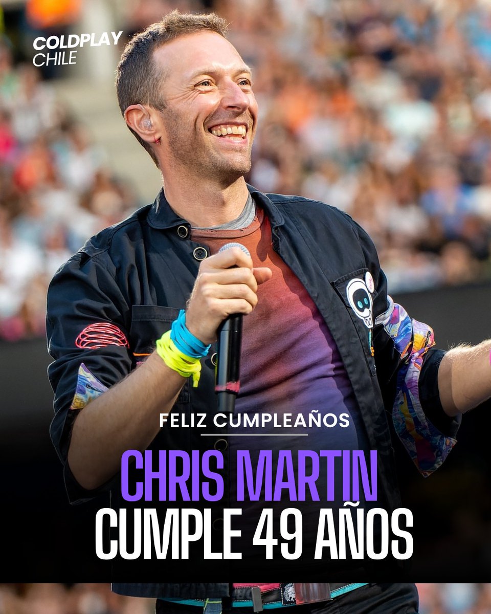 Coldplay Chile tweet media