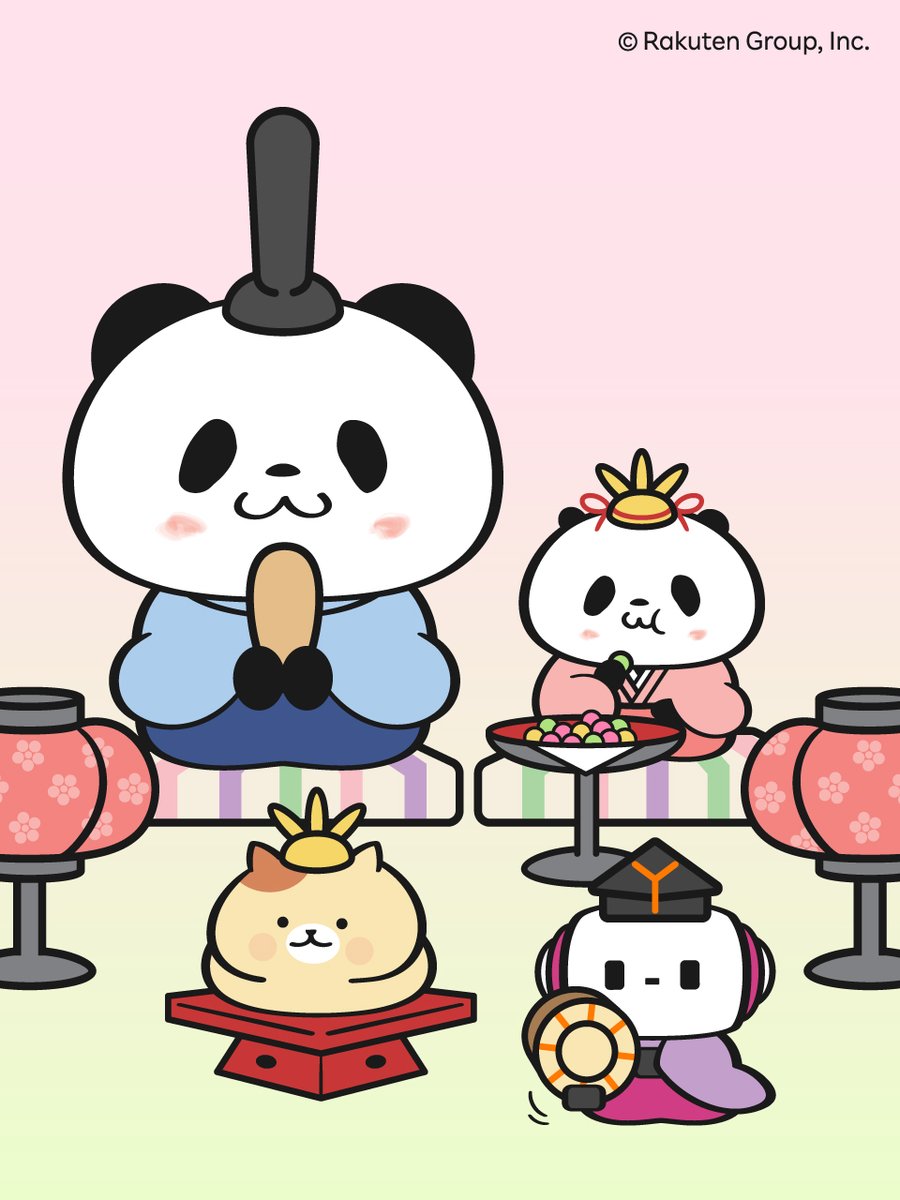 お内裏パンとお雛パン♪
#ひな祭り #お買いものパンダ