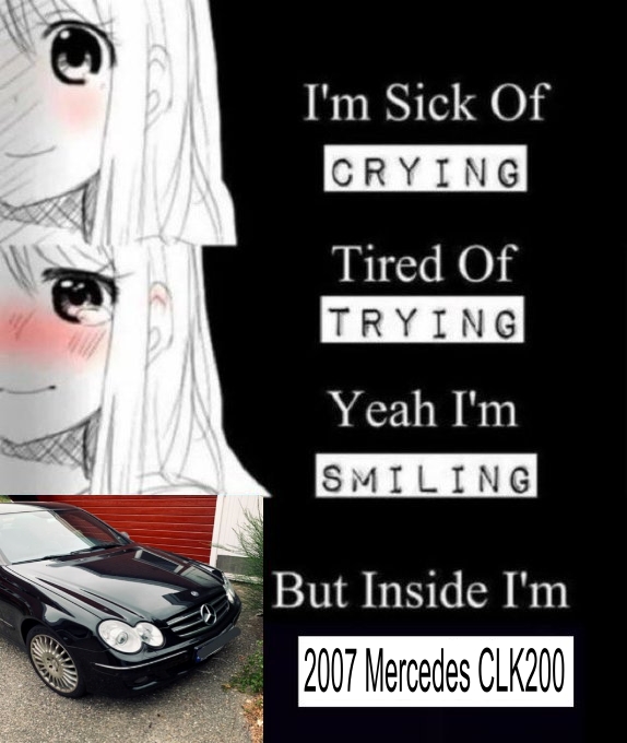 2007 Mercedes CLK200 tweet media