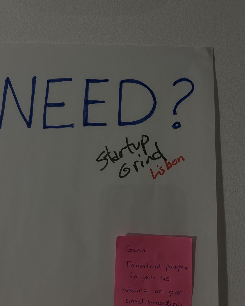 Startup351's tweet photo. Another great night at Startup Grind Lisbon. ⚡️
Founders, students, and curious builders showed up with:
“Here’s what I can offer. Here’s what I need”.
Shoutout to Startup Grind Lisbon for creating a space where founders don't build alone. On to the next one!
#351Startups https://t.co/Cu0JbAhz9g