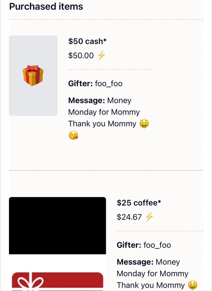 Money Monday! 
Send Mommy more 😈🫵