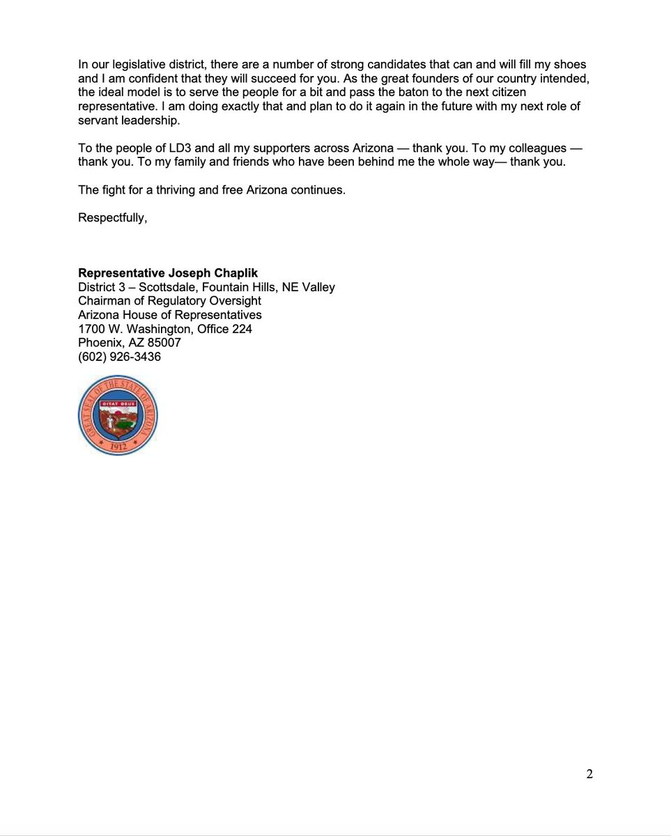 Rep. Joseph Chaplik 🇺🇸 tweet media