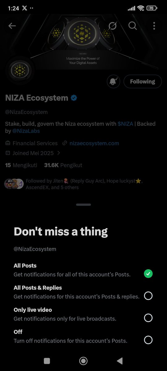 Deviita_A's tweet photo. @NizaEcosystem Happy Lunar New Year 🧧 
New year, new spirit, and more focused steps in 2026 ✨

0x1A83faDCe2bf15FC075B49E6a2ae146ca8d4A640 https://t.co/b7wr6KqB2A