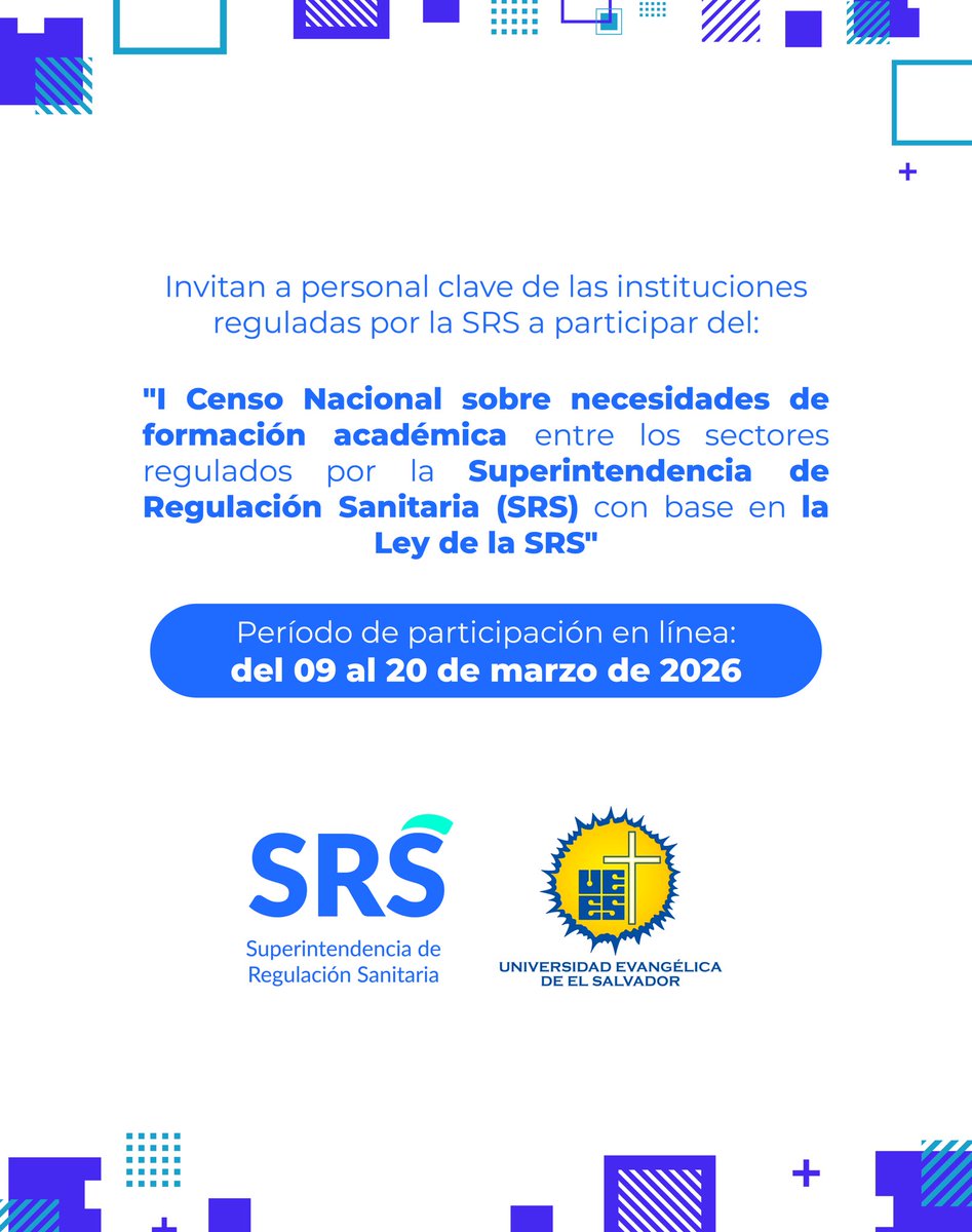 UNIVERSIDAD EVANGÉLICA DE EL SALVADOR tweet media