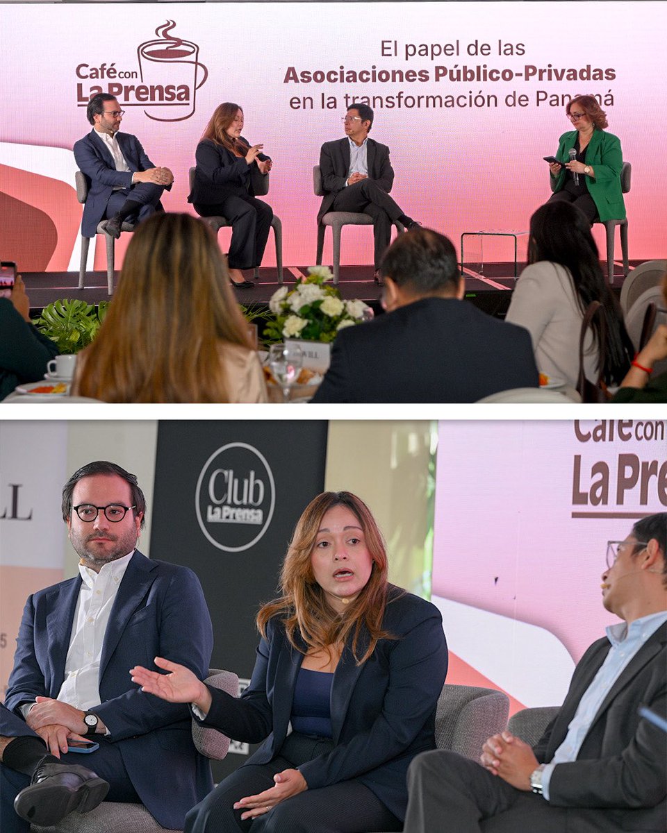 snapp_pma's tweet photo. En el conversatorio de Café con la @prensacom nuestra Secretaria Nacional destacó la visión del Estado, junto a representantes de @Deloitte y #Lovill Seguimos posicionando la modalidad #APP como herramienta clave para el desarrollo del país. 🇵🇦 https://t.co/PdummPBPLV