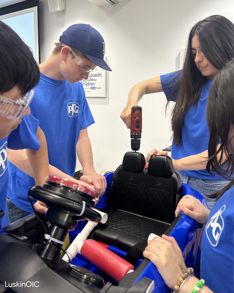 LuskinOIC's tweet image. Our X-BOTS Robotics Mobility Program Workshop, presented by PPG, brought volunteers together for a hands-on day of purpose. 

#LuskinOIC #XBOTS #MobilityMatters #CerebralPalsy #AdaptiveInnovation #CommunityImpact