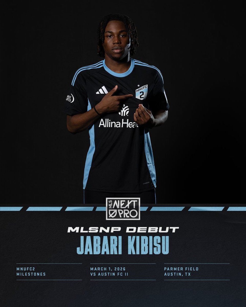 The pathway in progress

Congrats to U18 player Jabari Kibisu on his <a href="/MLSNEXTPRO/">MLS NEXT Pro</a> debut!