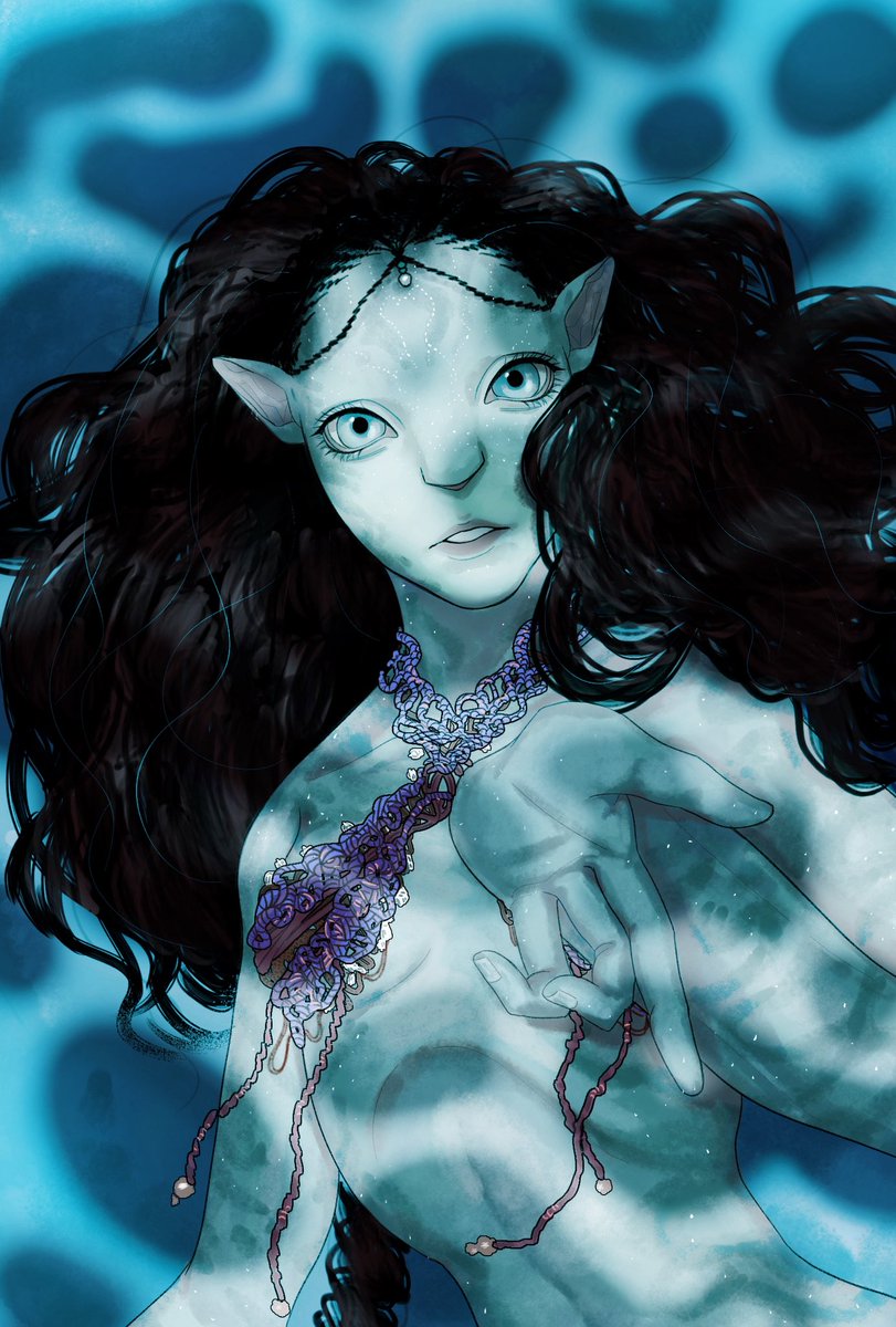 久久沒畫納美人 結果第一個居然是畫Tsireya！

#navi #Tsireya #AVATARTheWayOfWater