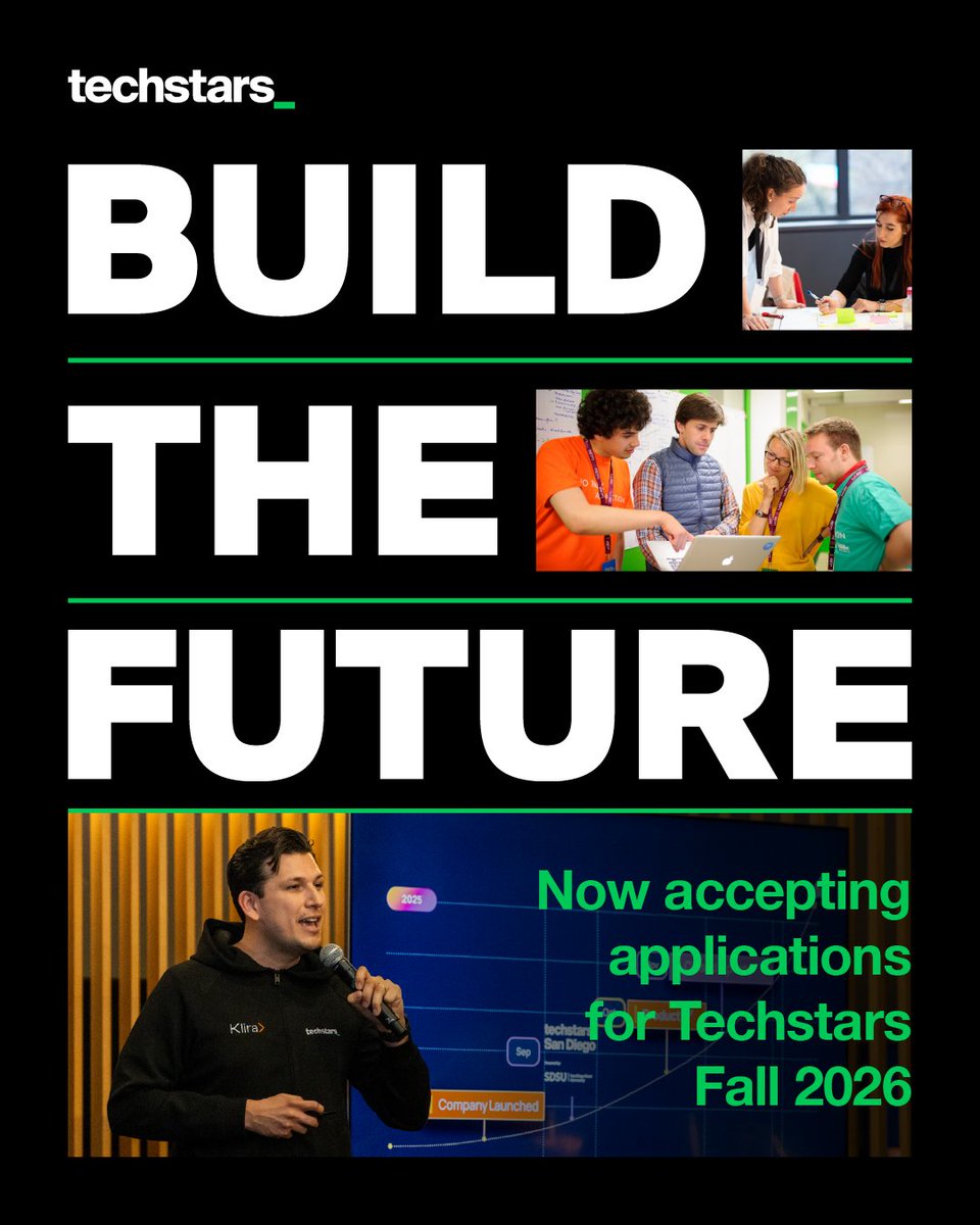 Techstars tweet media