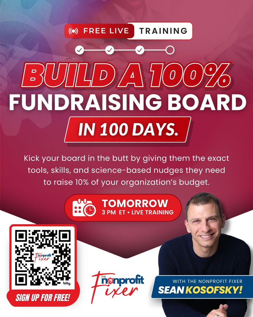 Sean Kosofsky, The Nonprofit Fixer tweet media