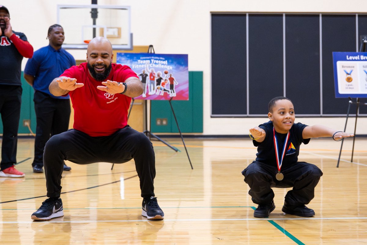 Team Tressel Fitness Challenge tweet media