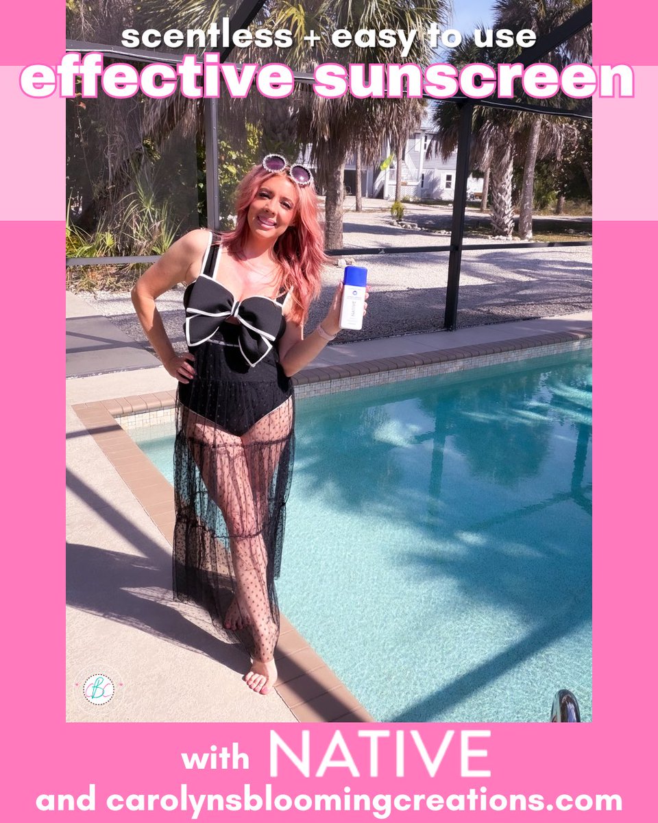 carolynjbraden's tweet image. Loving this Native spray sunscreen I received #complimentary via Influenster ☀️It sprays on like a dream, is totally scentless (no beachy perfume cloud 😂) and I love that it is reef safe and cruelty free too. amazon.com/shop/carolynbr…
#sunscreen
