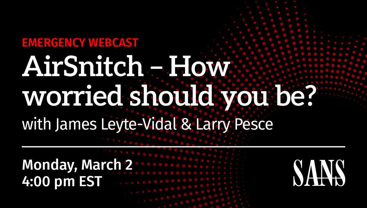 SANS Offensive Operations tweet media