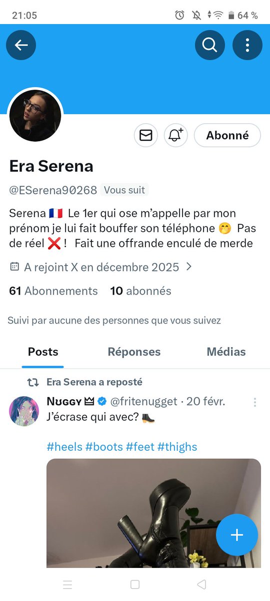 chienne sans maîtresse tweet media