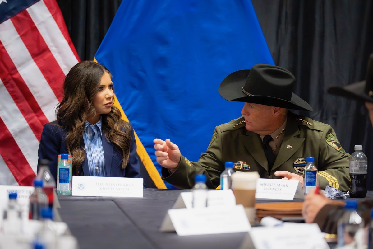 Secretary Kristi Noem tweet media