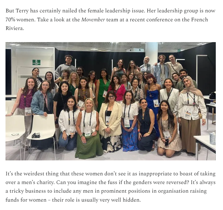 pictures like this are a reminder that women have been the primary beneficiaries of racial discrimination against young white American men.