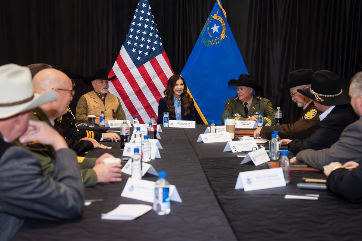 Secretary Kristi Noem tweet media