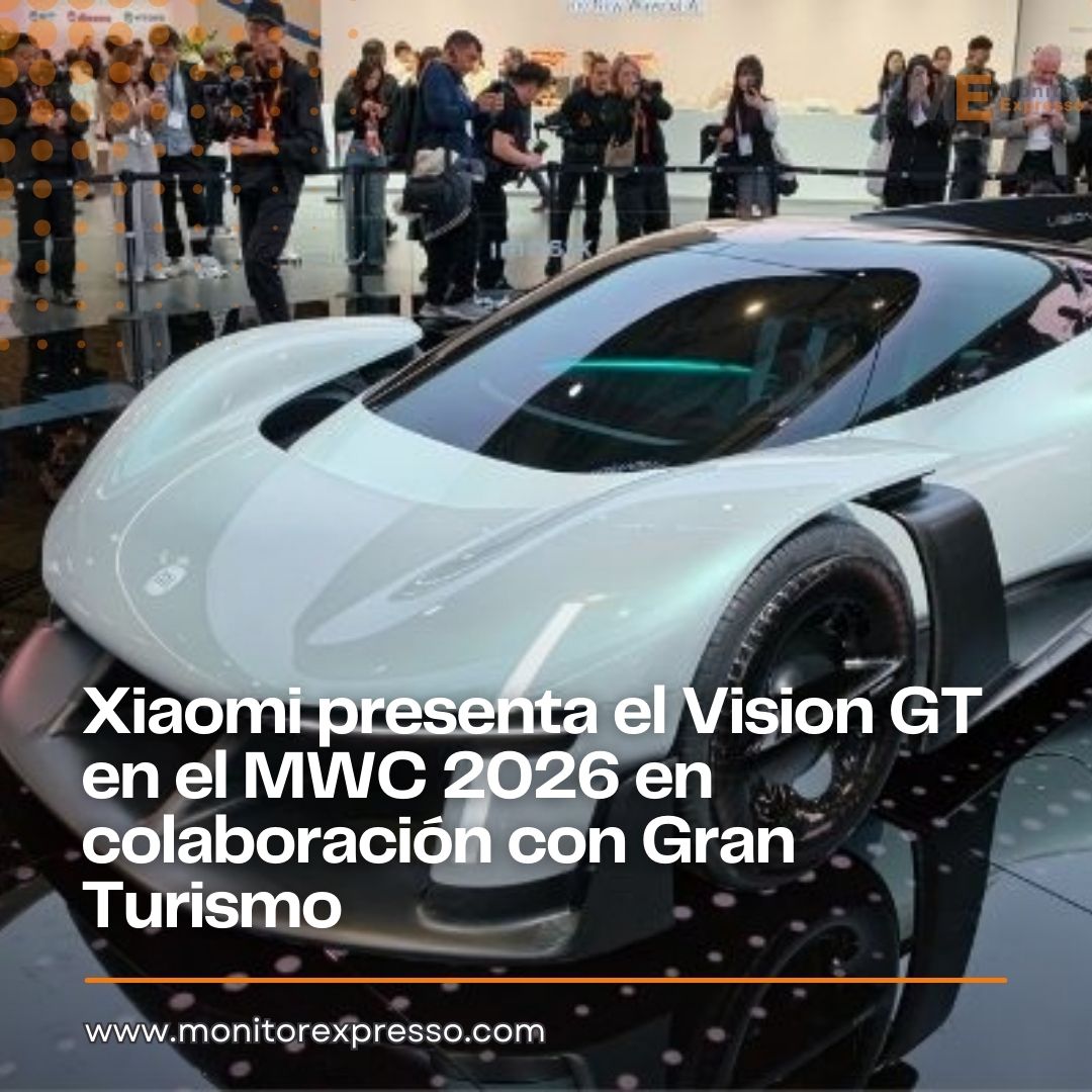 #CienciayTecnología
Xiaomi presenta el Vision GT en el MWC 2026 en colaboración con Gran Turismo

monitorexpresso.com/xiaomi-present…