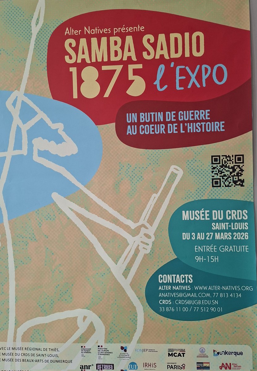 elgandyalg's tweet photo. @Dunkerque Demain 3 mars à Saint Louis du Sénégal https://t.co/muWPlxGLI6