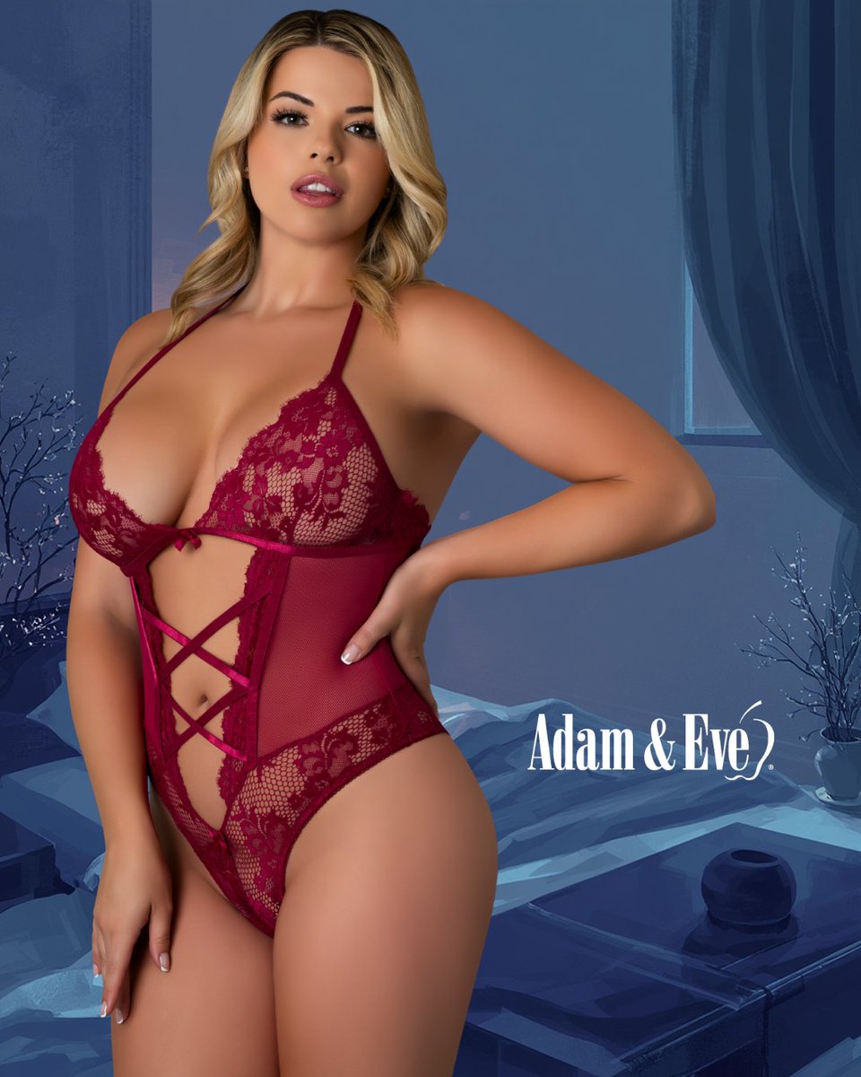 adamandeve's tweet image. Turn up the heat in this Black Cherry Halter Teddy 🍒🔥

Lace, curves, and confidence—all in one look.

Get yours → bit.ly/4l1TGWN

#lingerie #confidence #dateNight #feelgood