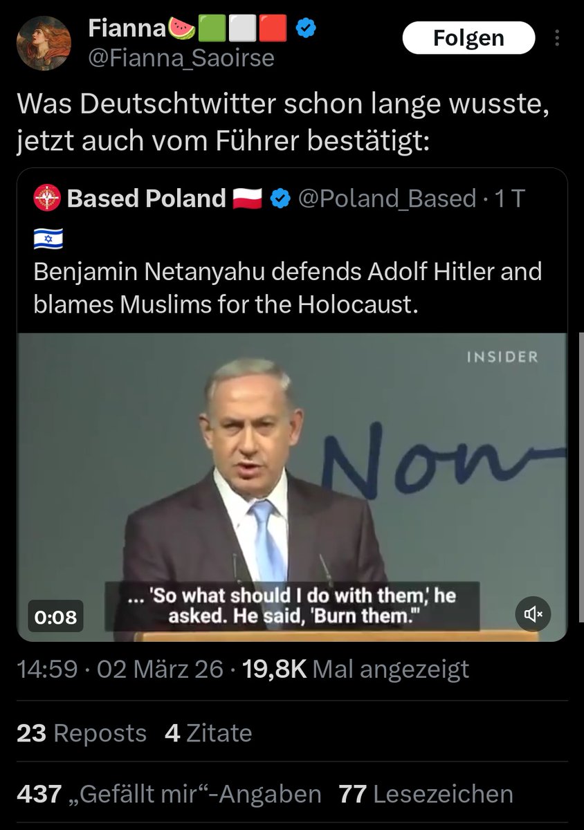 YahudiBrudi's tweet photo. Fianna reiht sich ein in die Riege der "moderaten Palästinasolidarität"-Accounts, die offene Antisemiten retweeten. Das nimmt meiner Wahrnehmung nach in den letzten Wochen extrem zu. https://t.co/RyHvUggrUk