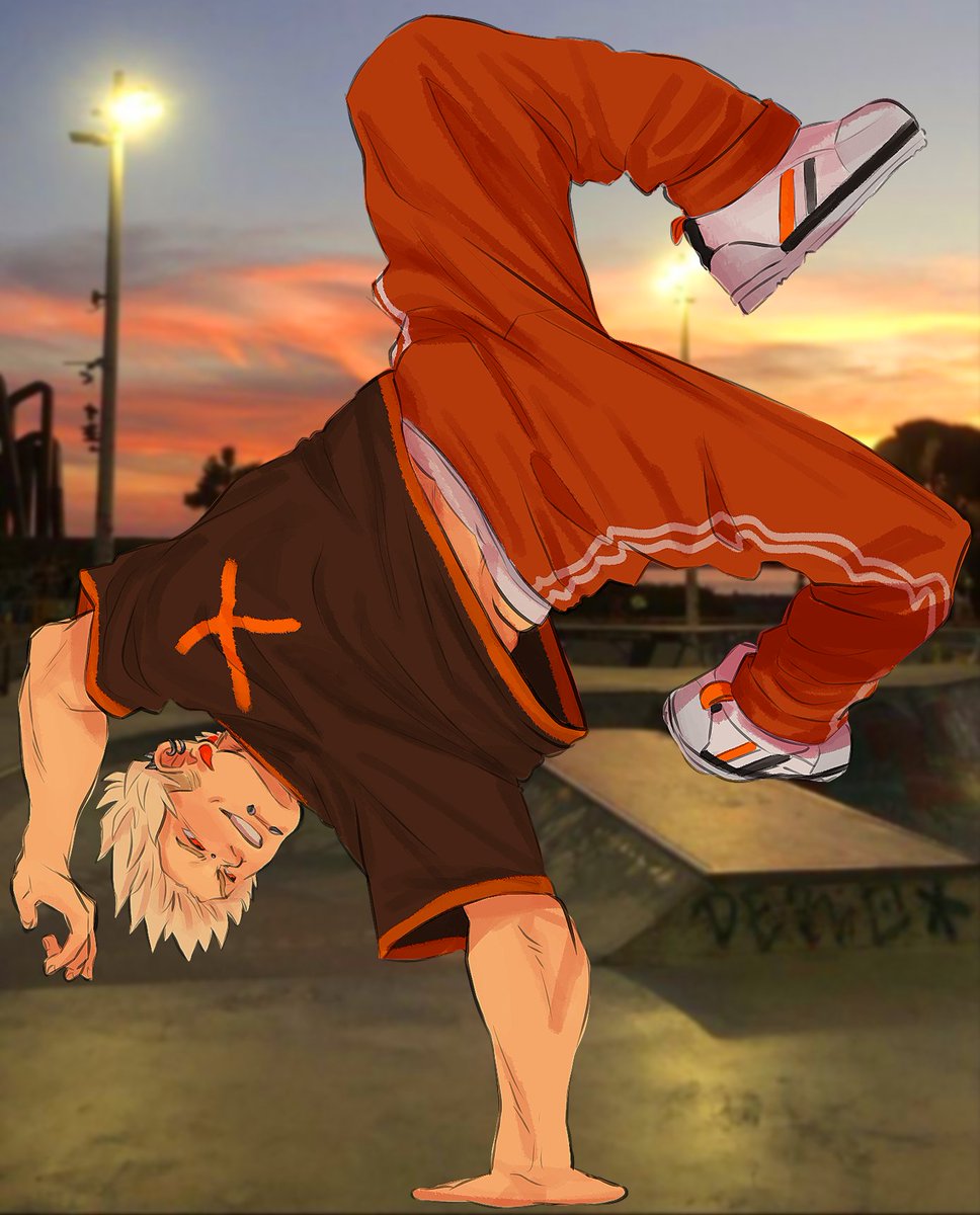 Break dancer Katsuki ( quick draw weekly challenge practice ) #mha #katsukibakugou #Bakugo