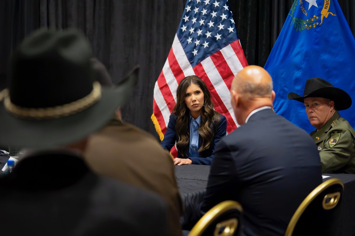 Secretary Kristi Noem tweet media