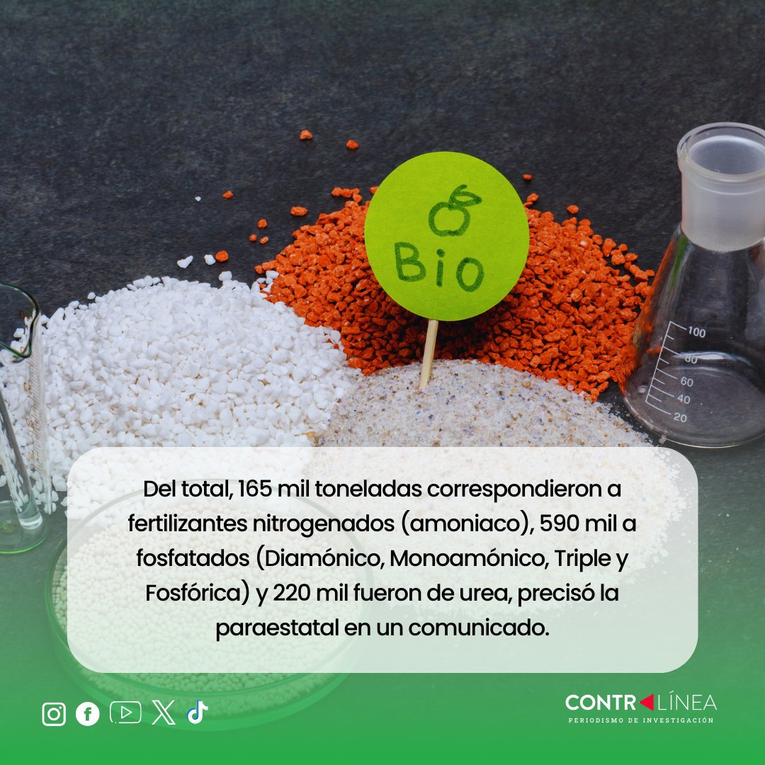 contralinea's tweet image. Incrementa #producción de #fertilizantes 21% en 2025: #Pemex

#Contralínea #PeriodismodeInvestigación

Lee aquí👉🏻 replug.link/56b9464b