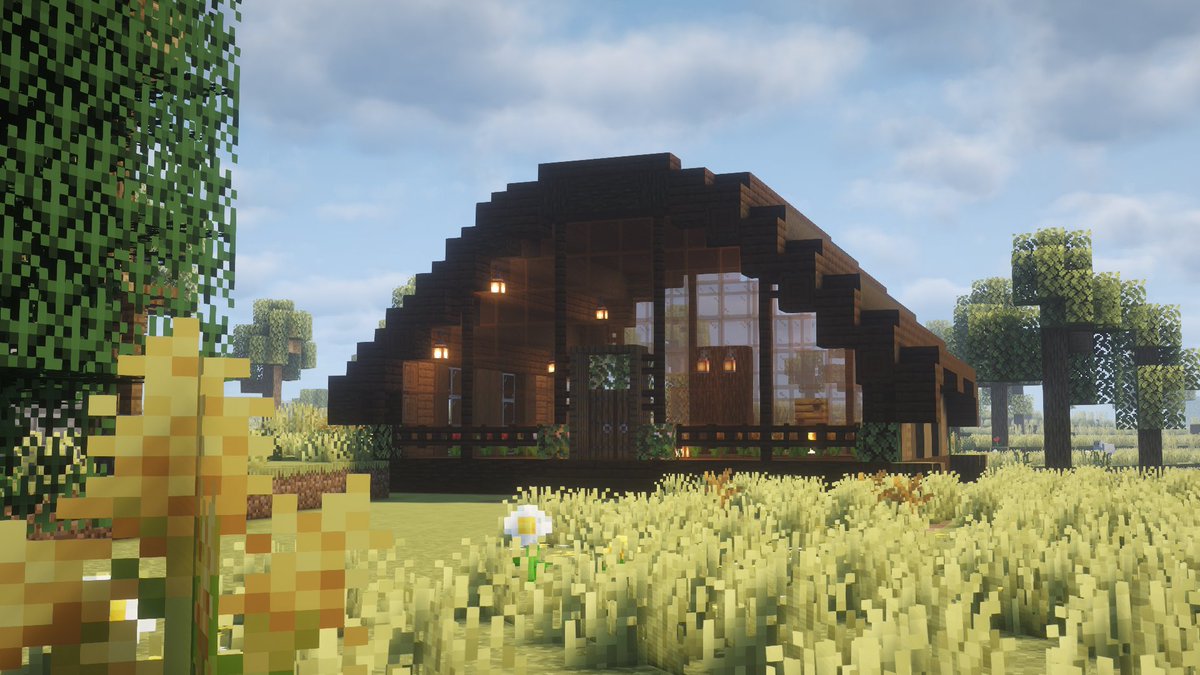 hallegamesx's tweet photo. More builds 🥹 Terracraft 3.0, if you’d like to join our server &amp; be featured with your builds link in bio! #Minecraft https://t.co/hmx3nepcFe