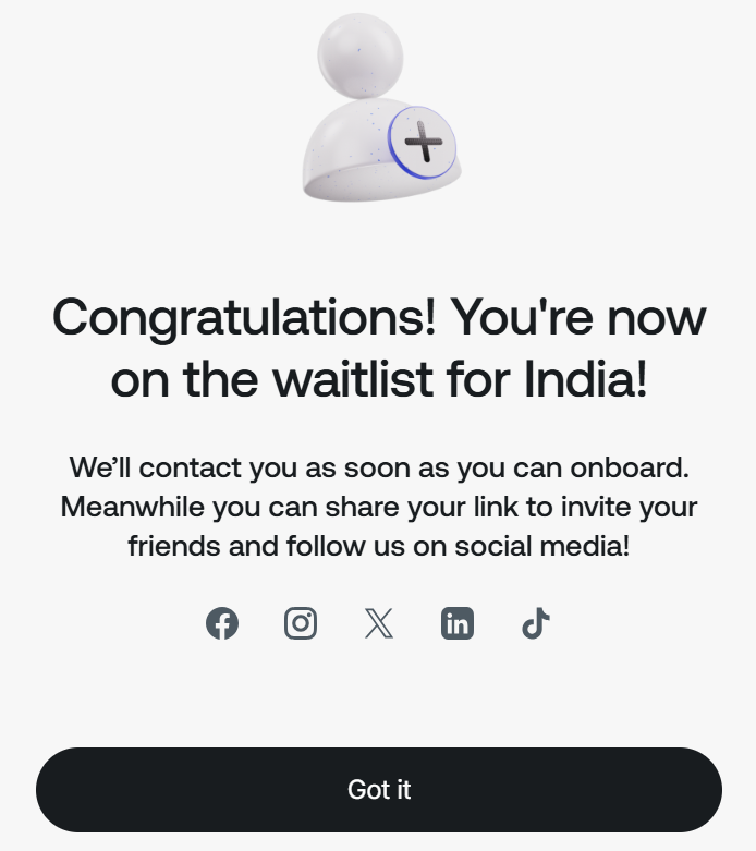Revolut is finally coming to India soon 🇮🇳💳

a prepaid wallet + physical card.

you load money in local currency and use it across countries with very low interchange fees. 🌍

Lot many IYKYK, will play with this once it goes live 😎

Join the waitlist to become early bird user.