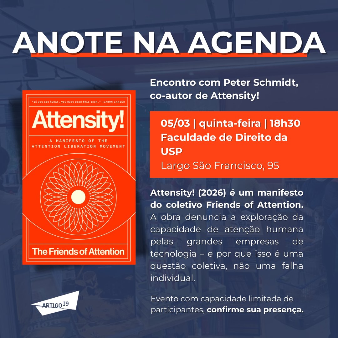 ARTIGO 19 Brasil e América do Sul tweet media
