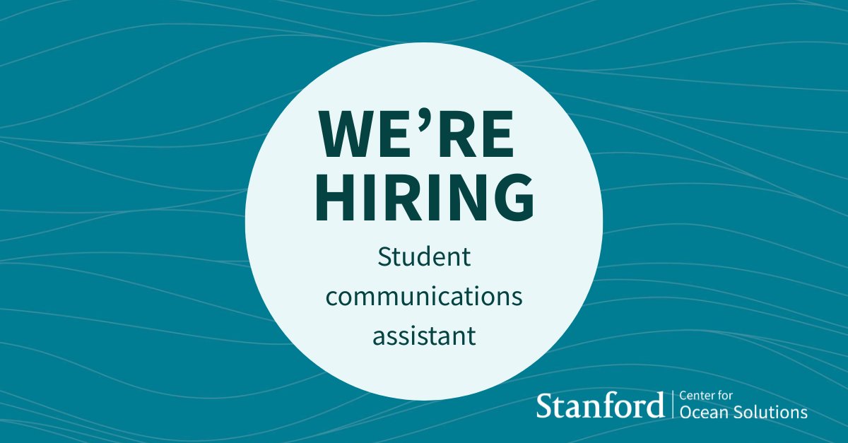Stanford Center for Ocean Solutions tweet media