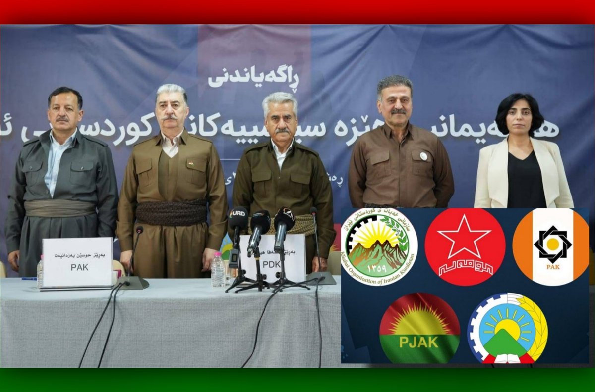 Kurdistan_AR's tweet photo. ائتلاف القوى العسكرية في شرق كوردستان

📌نداء إلى قوات النظام: انشقوا عن النظام الإيراني.

📌نداء إلى الشعب في شرق كوردستان: ابتعدوا عن مواقع النظام الإيراني https://t.co/H0o3KNn7gb