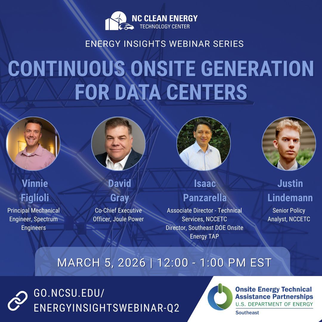 NC CleanTech Center tweet media