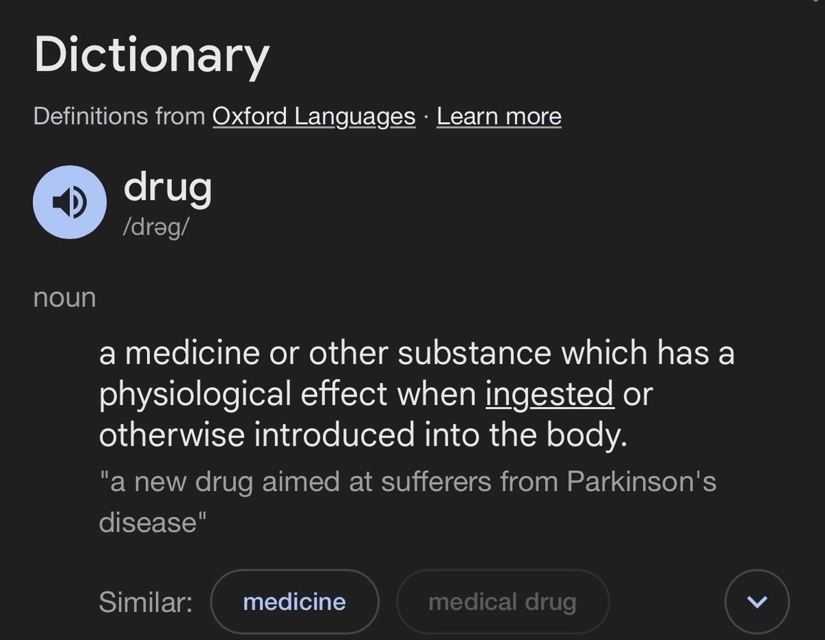 donnajoe_'s tweet photo. @moisttowelets @Tchinga17 @lemonhut2 Coming from a smoker, the definition of drugs has nothing to do with being manufactured https://t.co/gmYFD1Sc9y