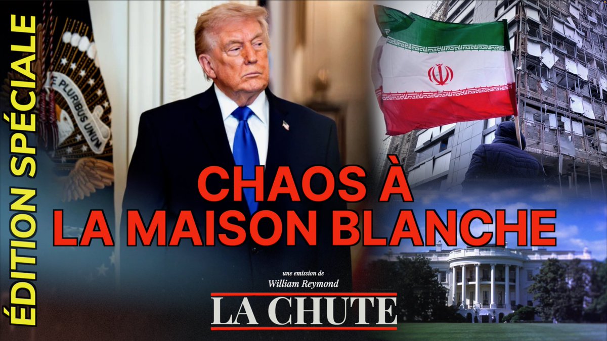 WilliamReymond's tweet photo. 🚨🚨🚨 Explications changeantes, absence de plan, communication hésitante, questions sur la santé de Trump…

Chaos à la Maison Blanche

C’est MAINTENANT 👇 https://t.co/Ky32EFw1Im