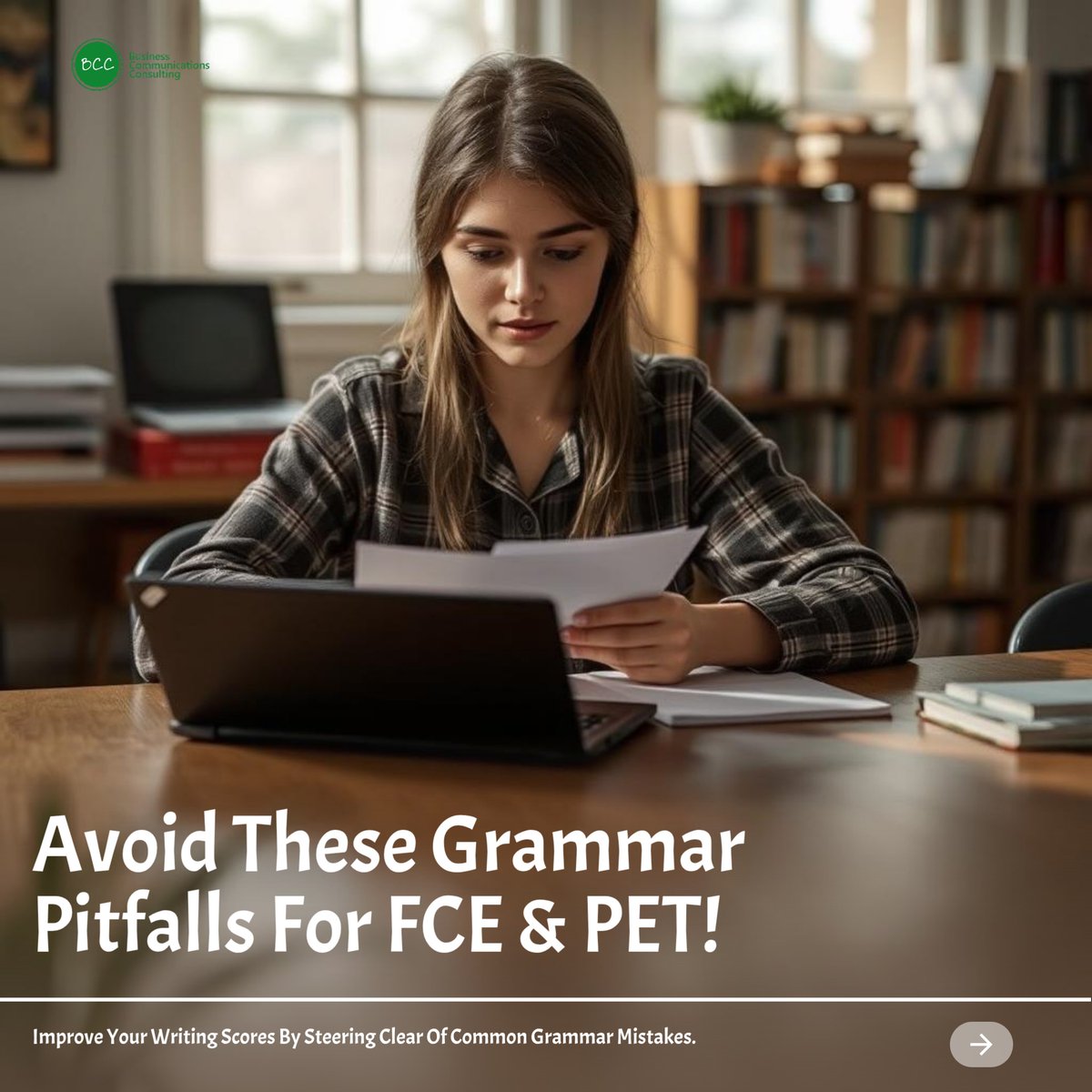 BCCsac's tweet photo. Avoid common grammar mistakes for FCE &amp; PET to boost your scores! 📚✍️

#BCCLanguageExperts #BCCGlobalServices #BridgingLanguageGaps #GlobalCommunicationSolutions #BCCInterpretation #BCCTranslation #BusinessLanguageSolutions #ExpertLanguageSupport #LanguageWithoutBorders https://t.co/okMdbg7LOF