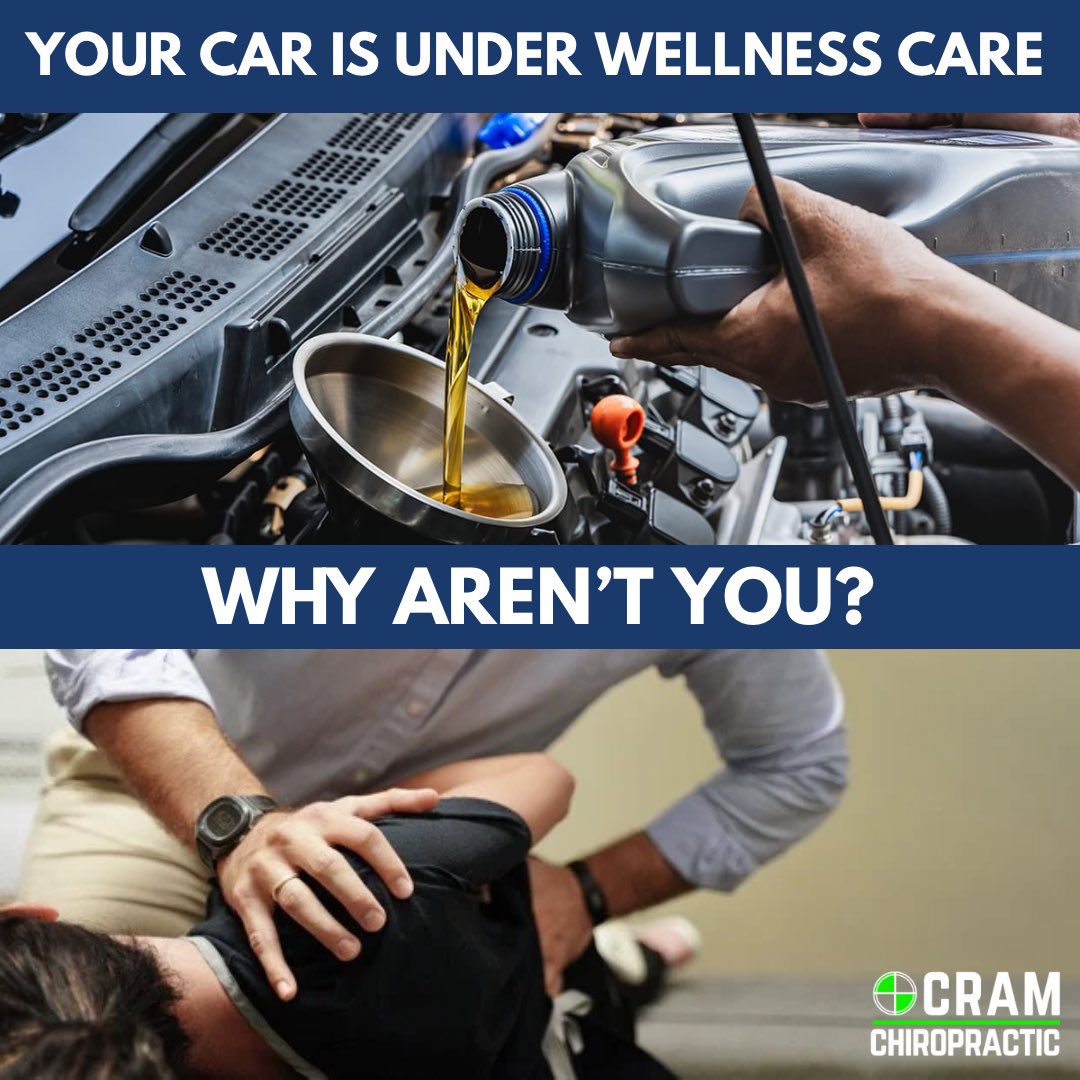 cramchirodewitt's tweet photo. You get regular oil changes, tire rotations, alignments, and tune-ups to keep your car running smoothly.
Your body deserves the same proactive care—before something breaks down.

At Cram Chiropractic, we help you stay aligned, energized, and functioning at your best.
Why wait? https://t.co/pGXEhDvZLD