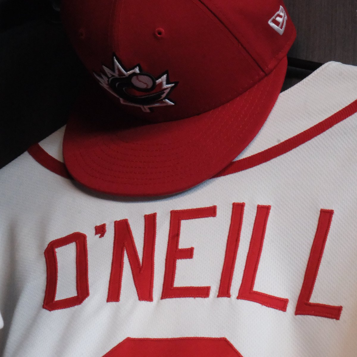 baseballcanada's tweet photo. RED AND WHITE

#BaseballCanada | #WBC https://t.co/Yu12OVY5jj