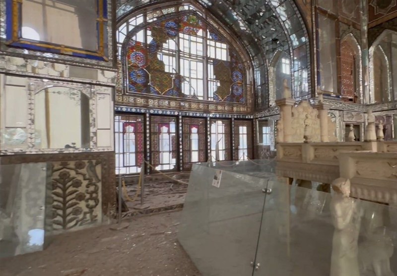 SergenCirkin's tweet photo. Unesco listesinde bulunan Türk-İran mimarlık tarihinin şaheserlerinden... Tahran'daki ünlü Gülistan Sarayı'nın son hali... https://t.co/mldGcmclf0