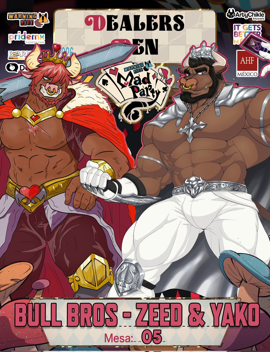 Zeed Bullwolf 🔜 Warning Yiff 2026 tweet media