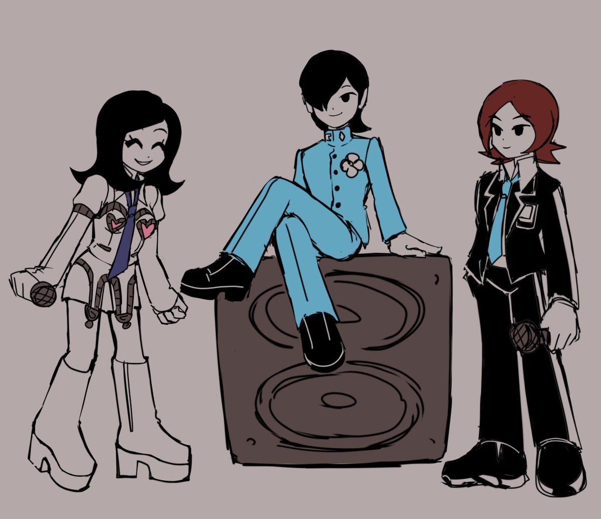 Big sis wanted to sing