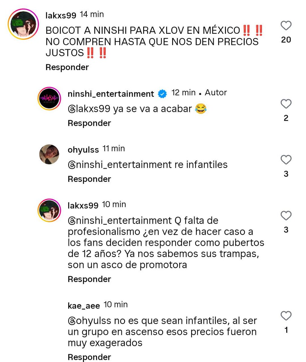 Haru_usan's tweet photo. @ninshi_ent Más allá de los precios, lo preocupante es la actitud. Los fans merecen respeto y respuestas profesionales, no burlas.

¿Aun siguen pensando que nosotros somos los inmaduros?

@AlvarezMaynez @Profeco
#EvolMexicoExigePreciosJustos 
#xlovenméxicoconpreciosjustos https://t.co/IFXEoVZWlu