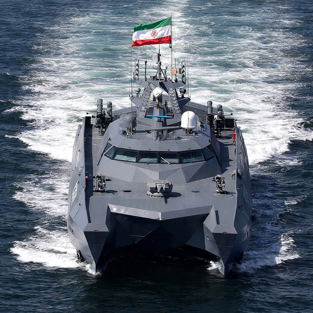 Iran is crumbling too fast.

The U.S. military has sunken all 11 Iranian military ships in the Gulf of Oman.

"We haven't even started hitting them hard. The big wave hasn't even happened."

"The big one is coming soon."

—Donald Trump