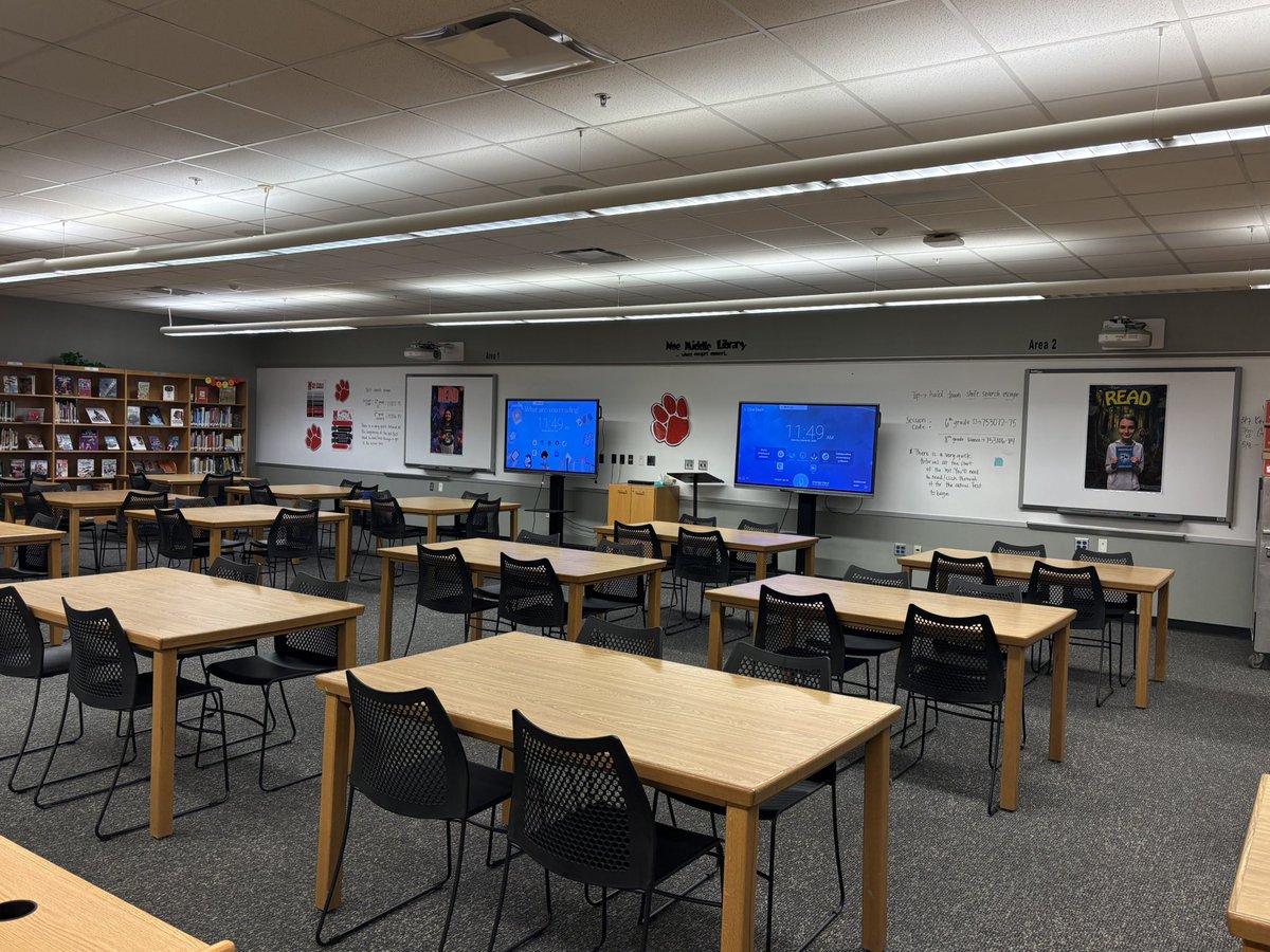 Noe Middle School Library tweet media