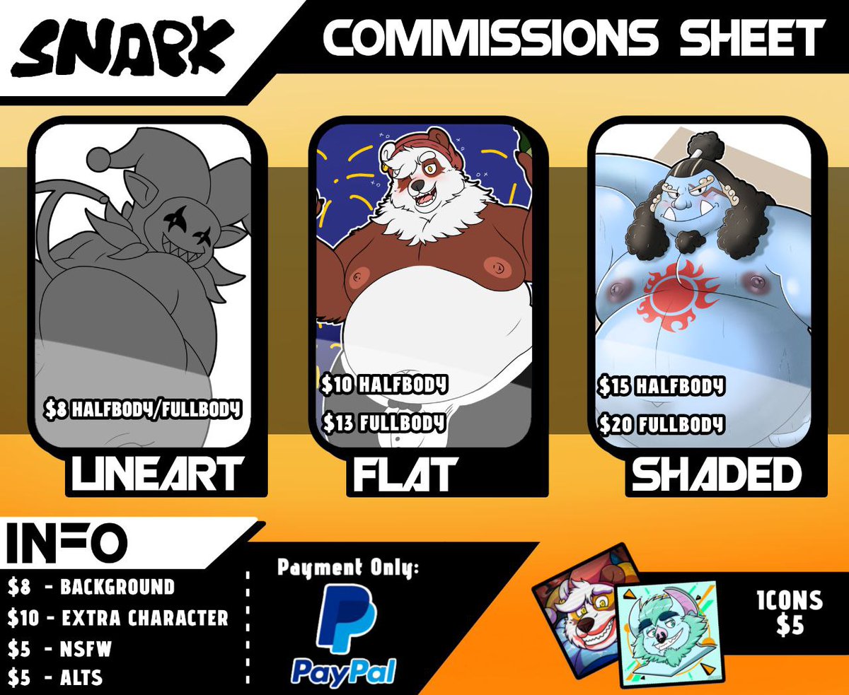 Snark (Comms Open!) tweet media